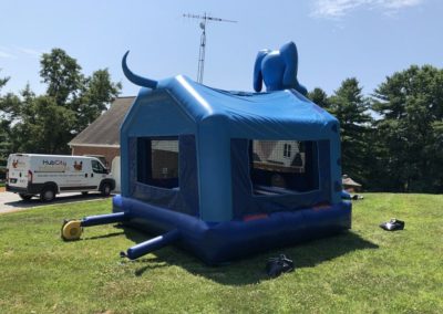 Blue Dog Inflatable - Tail 2